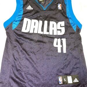 Adidas Dallas Basketball Jersey